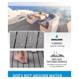 OCEANBROAD EVA Foam Boat Flooring with 3M Adhesive Backing Marine Self-Adhesive Decking 96