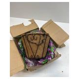 Sympathy Silks Artificial Flowers - Pink and Purple Garden Mums Hanging Basket
