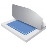 K lbs Cushions Gel Supreme Wheelchair Seat Cushion, 24 X 20 X 3 Inch