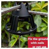 Rebar Support Chairs Elevates 1.5" to 2" Concrete Chair for Rebar #3#4#5 and Steel Wire Mesh High Quality and Durable (100)