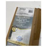 DEZ FURNISHINGS Cordless 2" Faux Wood Blind, 36" W x 64" H, White