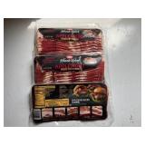 3x 12oz Hormel Black Label Applewood Thick Cut Bacon