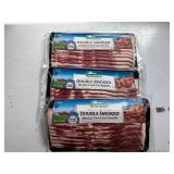 3x 12oz Farmland Double SmokedDouble Thick Cut Bacon