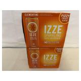 2x 6ct Izze Sparkling Juice Beverage-Clementine