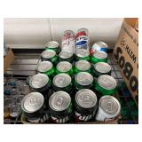 Variety of Pop in Cans