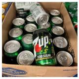 Variety of Pop in Cans