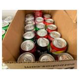 Variety of Pop in Cans