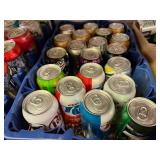 Variety of Pop in Cans