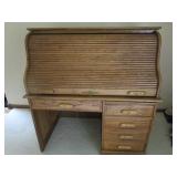 S-Curve Rolltop Computer Desk