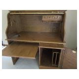 S-Curve Rolltop Computer Desk