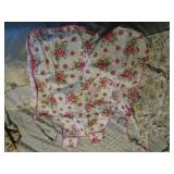 Embroidered Dish Towels, Vintage Aprons