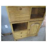 Bookcase / Hutch with Writing Desk