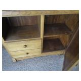 Bookcase / Hutch with Writing Desk