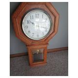 Regulator Style Wall Clock