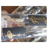 Glasses, Black with Gold