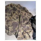 Camo Jacket, Shirt, Duffle