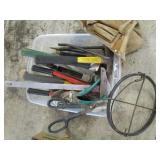 Fish Tape, Hammers, Toolbelt, Bolt Cutters