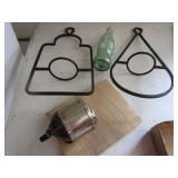 Collectibles, Sharpener, Bottle, Candleholders