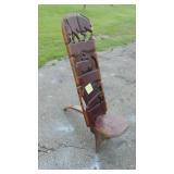 Vintage African Birthing Chair