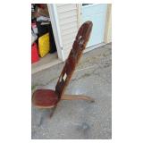 Vintage African Birthing Chair