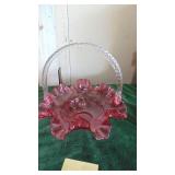 Large Cranberry Basket