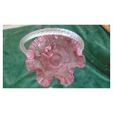 Large Cranberry Basket
