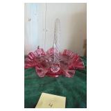 Large Cranberry Basket