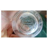 3- Clear Glass Vases, some are Signed on Bottom