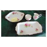4 Pieces of Royal Albert American Beauty