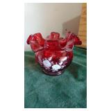 3- Fenton Rose Bowls