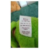 Vintage Fisher Price Kermit the Frog and Vintage Stuffed Kangaroo