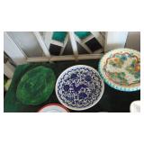 Assorted Trays and Plates