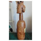 Large Yako-Saku Makoko Slit Drum, Congo Region