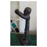 Large African Metal Bronze? Male Figure