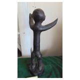 Large African Metal Bronze? Male Figure