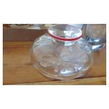 3 Pieces of Art Glass, One Signed Jon Offutt Piece