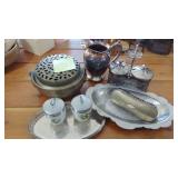 Misc Silverplate Items and Other Metal Items
