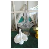 3- Various Glass Baskets