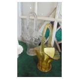 3- Various Glass Baskets