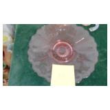 3- Pink Glass Pieces