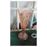 3- Pink Glass Pieces