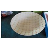 Retro Fiberglass Bowl, Salad Set and Plastic Canister Set