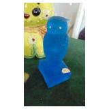 Vintage Ceramic Bank, Goebel Chicken, Westmoreland Glass Owl and Misc