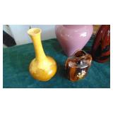 Assorted Pottery Vases, 3 Pieces of Haeger