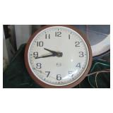2- Vintage Wall Clocks, Not Tested