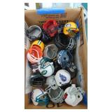 Various Mini Football Team Helmets