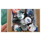 Various Mini Football Team Helmets