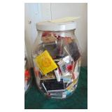 2- Large Jars of Vintage Matches