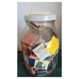 2- Large Jars of Vintage Matches