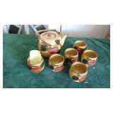 Vintage Pottery Tea Set